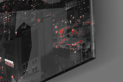 Gotham City Glass Wall Art - LUXARTDECO