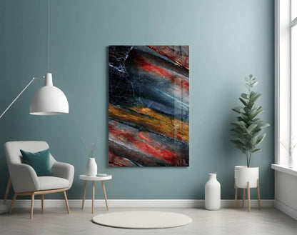 Abstract Glass Wall Art - LUXARTDECO