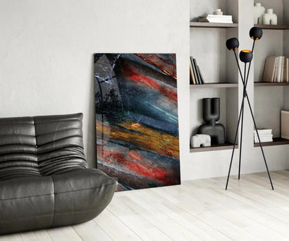 Abstract Glass Wall Art - LUXARTDECO