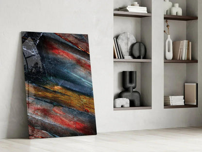 Abstract Glass Wall Art - LUXARTDECO