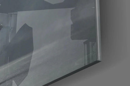 Storm in Thoughts Glass Wall Art - LUXARTDECO