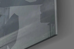 Storm in Thoughts Glass Wall Art - LUXARTDECO
