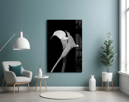 Flower Glass Wall Art - LUXARTDECO