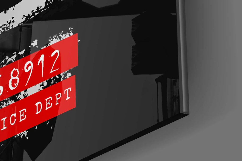 “Bad Dog” Glass Wall Art - LUXARTDECO