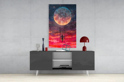Freedom Glass Wall Art - LUXARTDECO