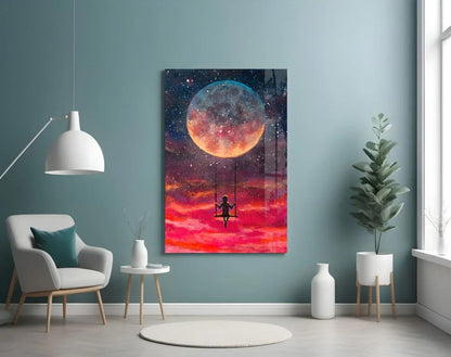 Freedom Glass Wall Art - LUXARTDECO
