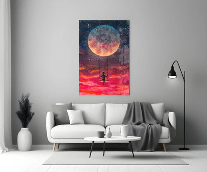 Freedom Glass Wall Art - LUXARTDECO