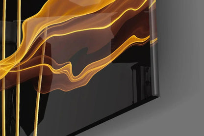 Flowers Glass Wall Art - LUXARTDECO