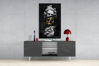Poseidon Glass Wall Art - LUXARTDECO
