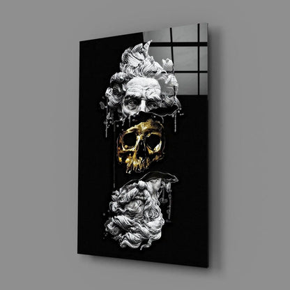 Poseidon Glass Wall Art - LUXARTDECO