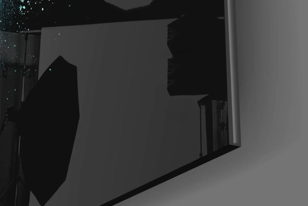 Luminious Parrot Glass Wall Art - LUXARTDECO