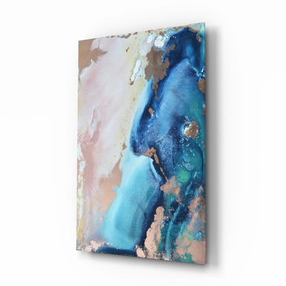 Abstraction Glass Wall Art - LUXARTDECO