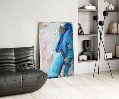 Abstraction Glass Wall Art - LUXARTDECO