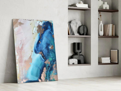 Abstraction Glass Wall Art - LUXARTDECO