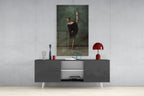 Ballerina Glass Wall Art