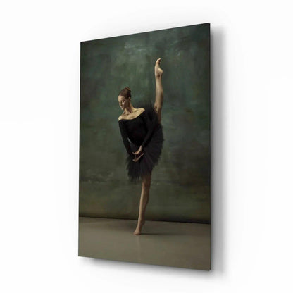 Ballerina Glass Wall Art - LUXARTDECO