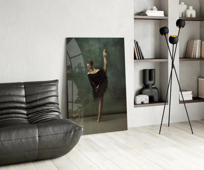Ballerina Glass Wall Art - LUXARTDECO