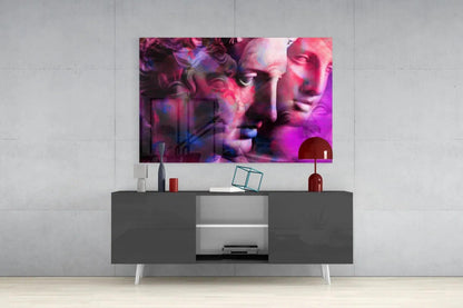 Statues Glass Wall Art - LUXARTDECO