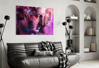 Statues Glass Wall Art - LUXARTDECO