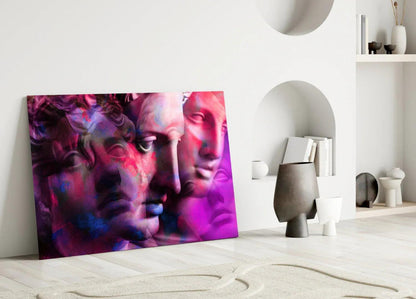 Statues Glass Wall Art - LUXARTDECO