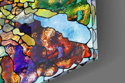 Colorful Mosaic Glass Art - LUXARTDECO