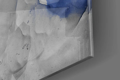 Blue Marble Glass Art - LUXARTDECO