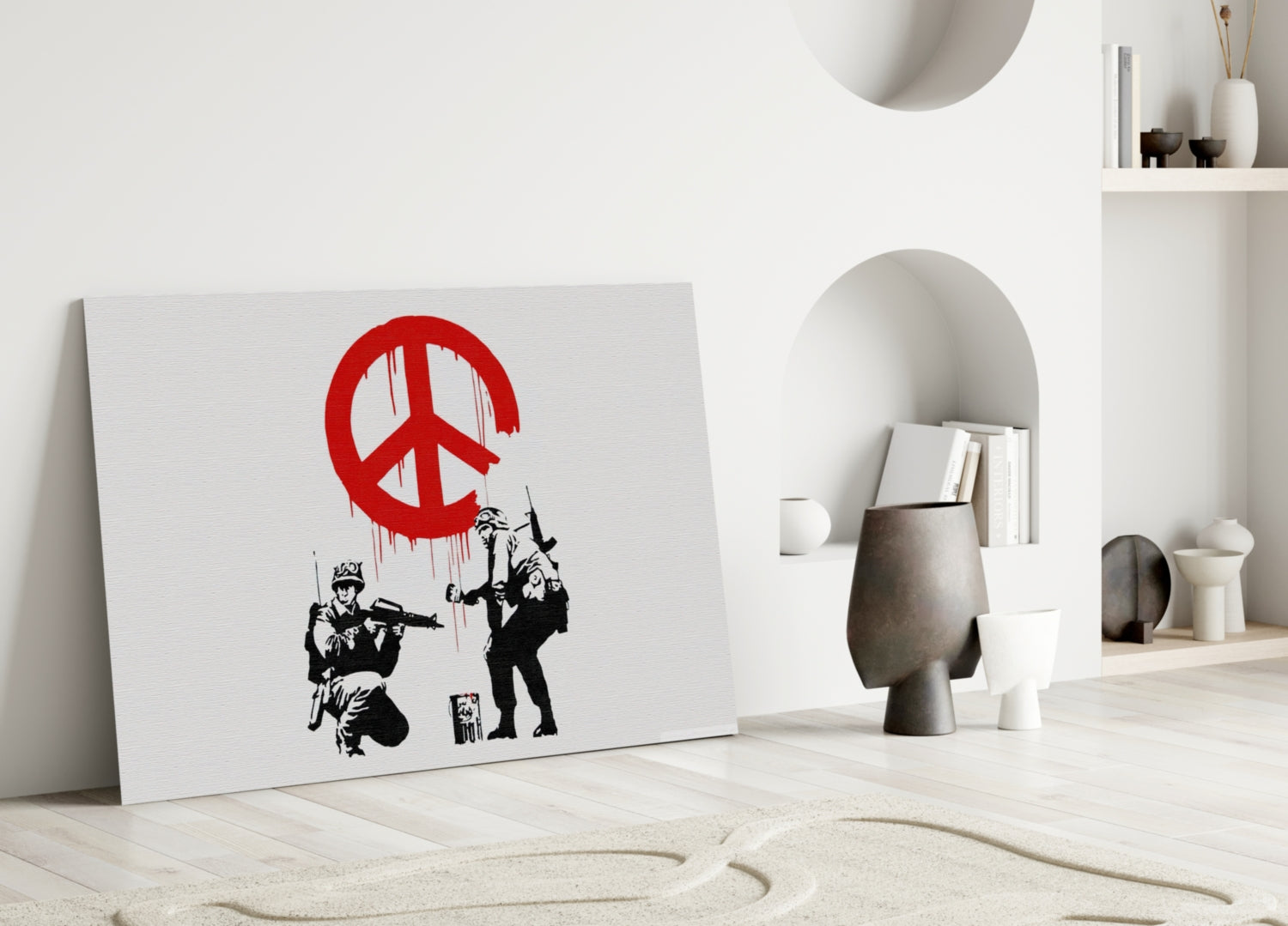 War for Peace Glass Art