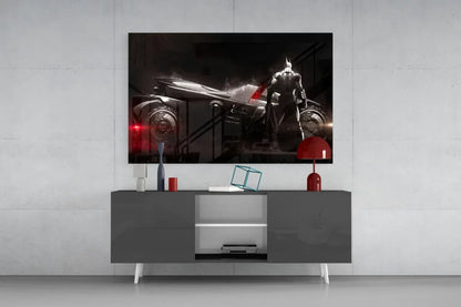 Batmobile Glass Art - LUXARTDECO