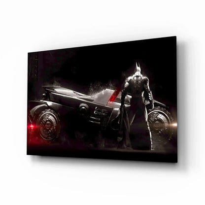 Batmobile Glass Art - LUXARTDECO