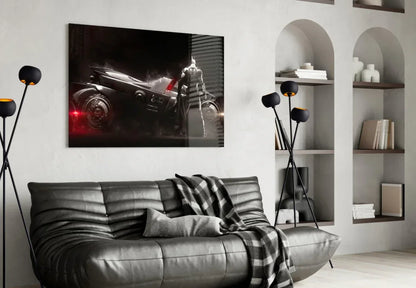 Batmobile Glass Art - LUXARTDECO