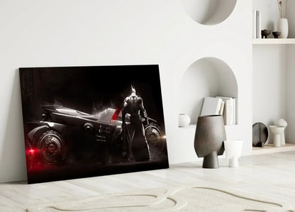 Batmobile Glass Art - LUXARTDECO