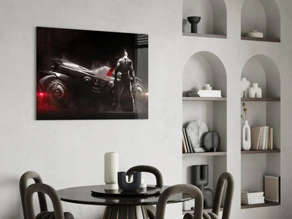 Batmobile Glass Art - LUXARTDECO
