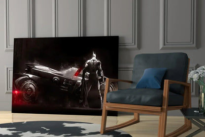 Batmobile Glass Art - LUXARTDECO