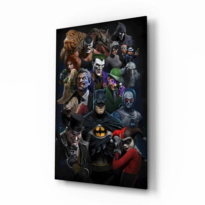 Batman Universe Glass Art - LUXARTDECO
