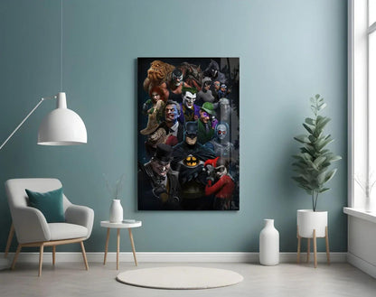 Batman Universe Glass Art - LUXARTDECO