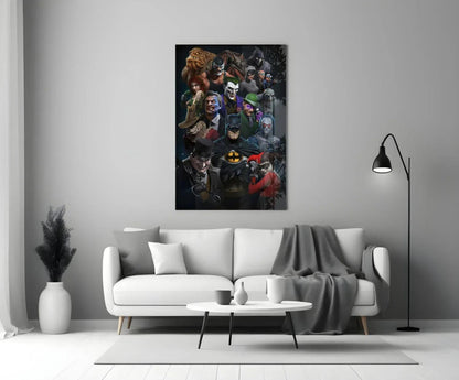 Batman Universe Glass Art - LUXARTDECO