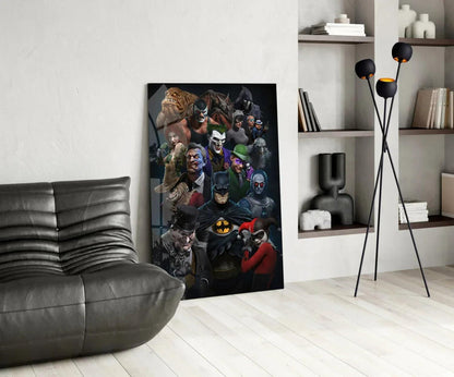 Batman Universe Glass Art - LUXARTDECO