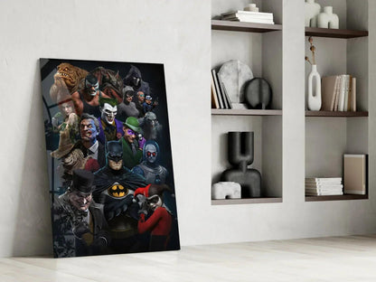 Batman Universe Glass Art - LUXARTDECO