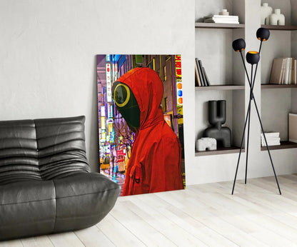 Squid Game Glass Art - LUXARTDECO