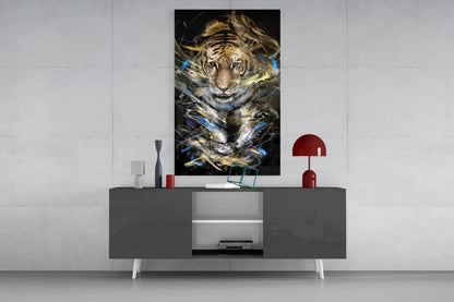 Tiger Glass Art - LUXARTDECO