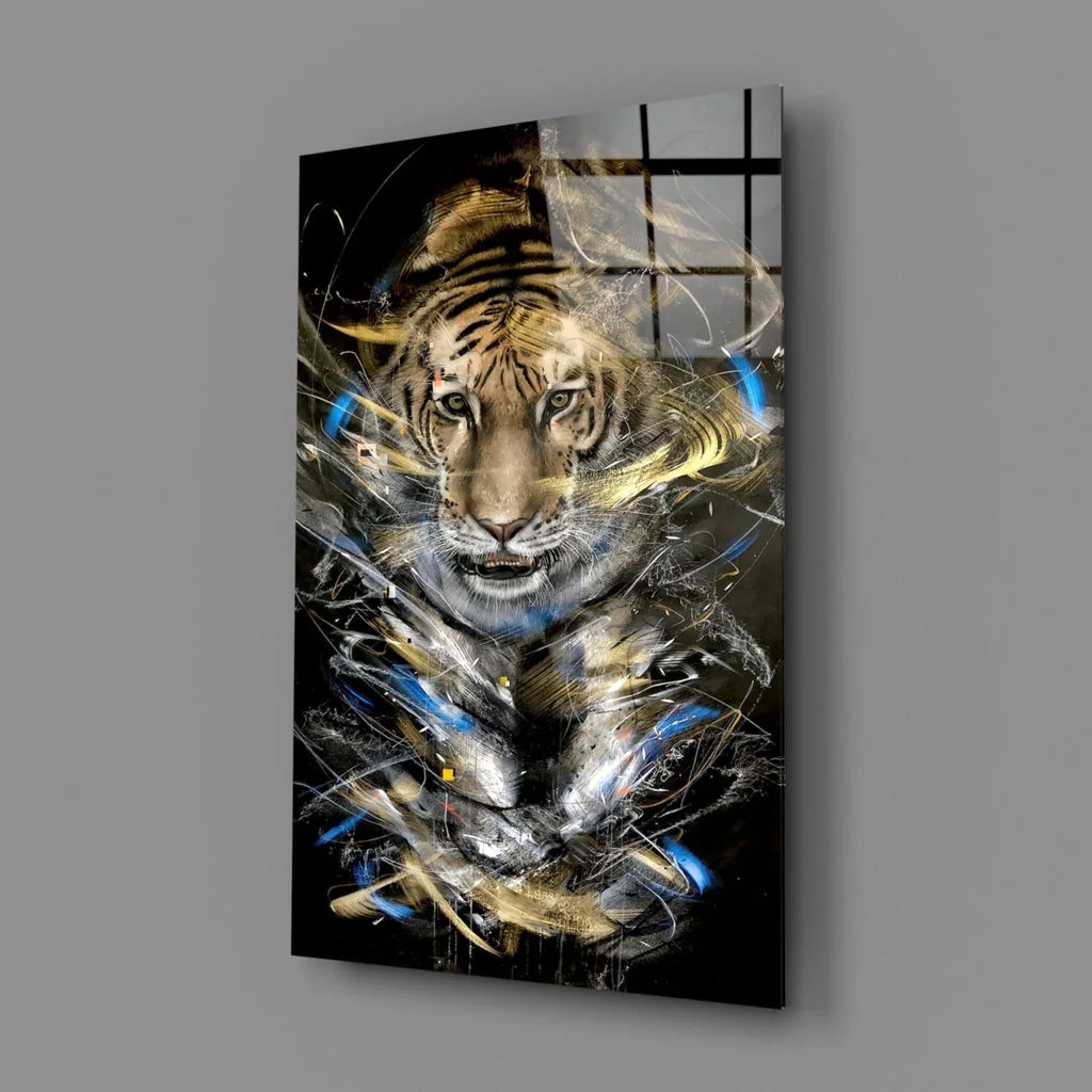 Tiger Glass Art - LUXARTDECO