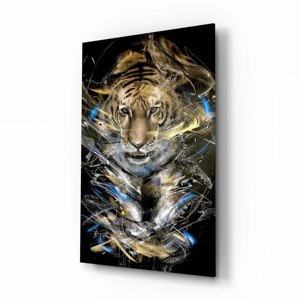 Tiger Glass Art - LUXARTDECO