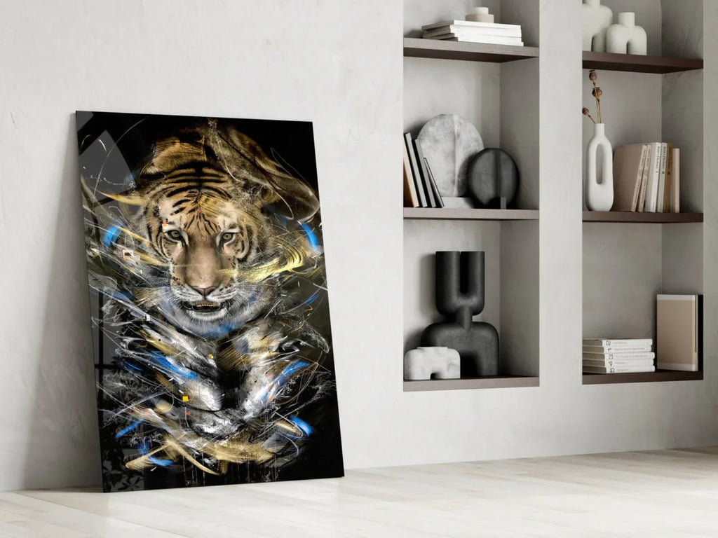 Tiger Glass Art - LUXARTDECO