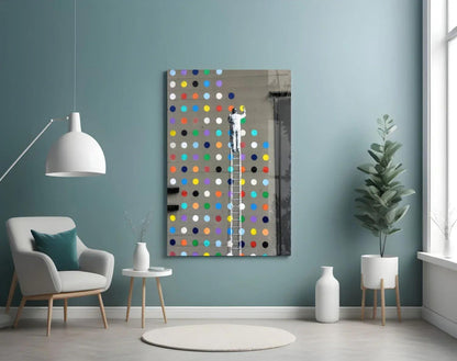 Dots Glass Art - LUXARTDECO