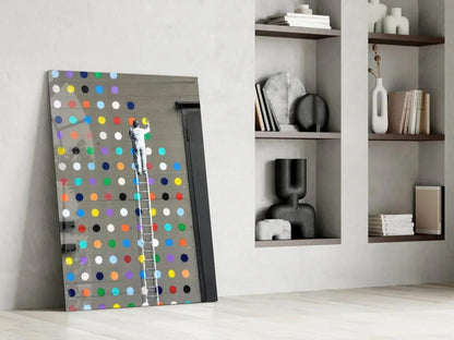 Dots Glass Art - LUXARTDECO