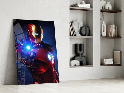 Iron Man Glass Art - LUXARTDECO