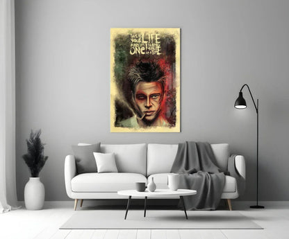 Fight Club Glass Art - LUXARTDECO