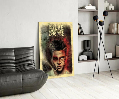 Fight Club Glass Art - LUXARTDECO