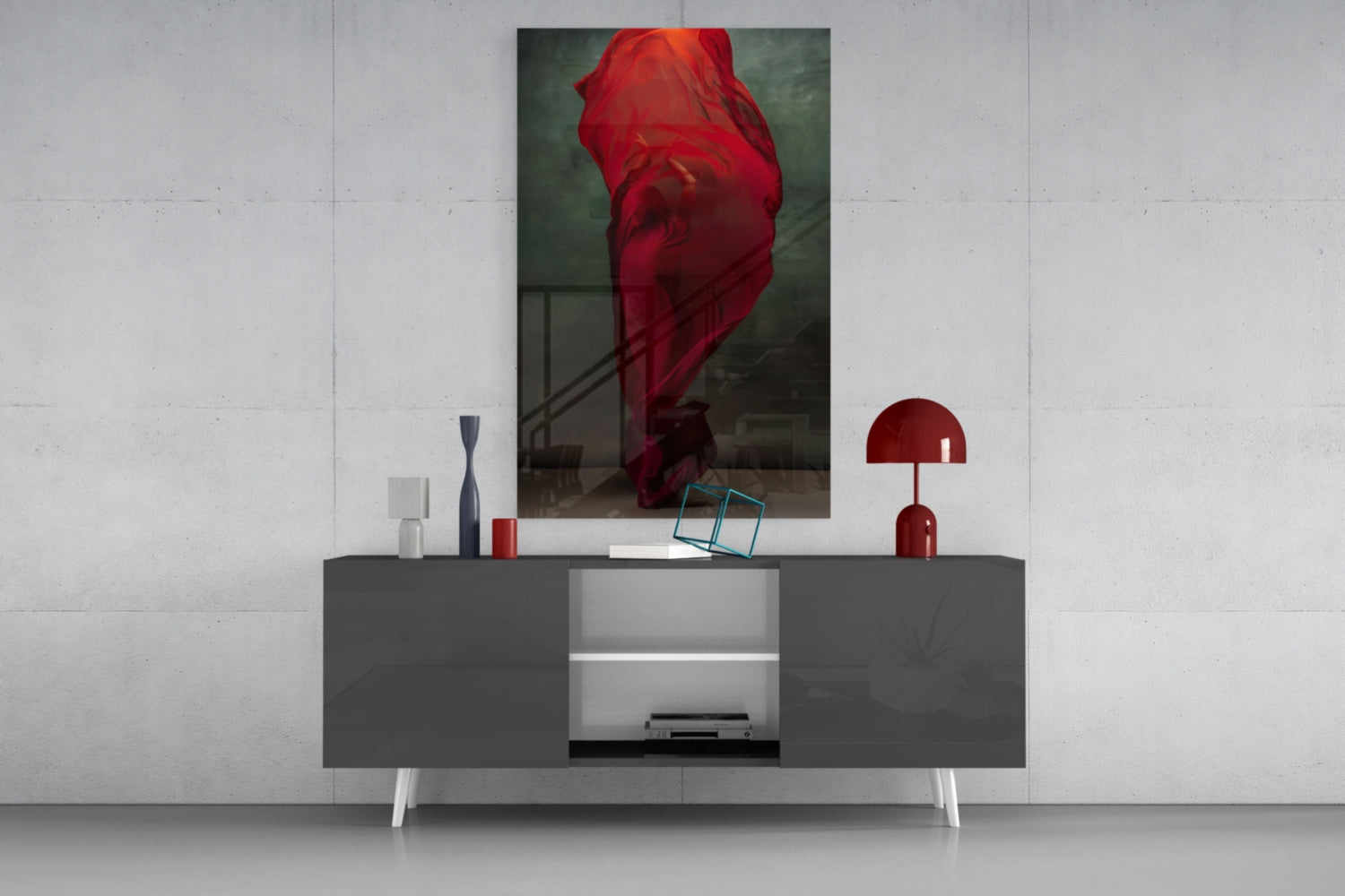 Ballerina Glass Wall Art