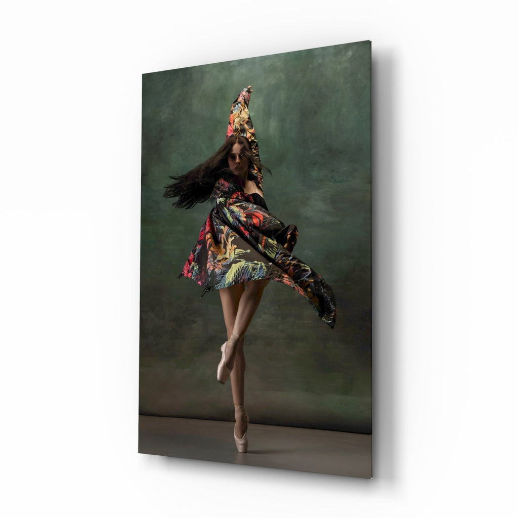 Ballerina Glass Wall Art